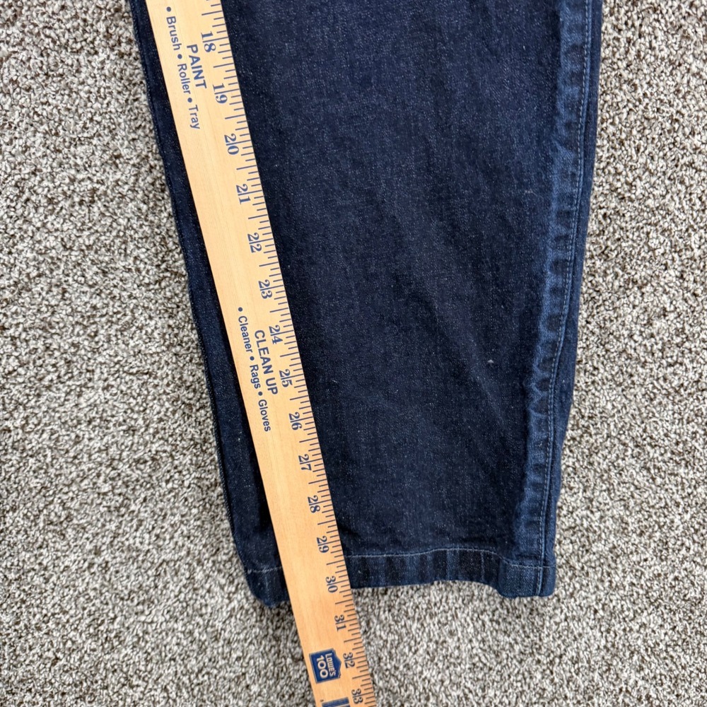 Wallace & Barnes Officer Chino Pants Mens 36/32 (Fits 36/30) Blue Button Fly - Picture 11 of 12